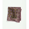 Silk Medallion Pocket Square