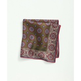 Silk Medallion Pocket Square