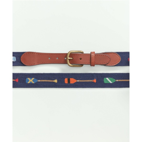 브룩스브라더스 Smathers & Branson Needlepoint Belt