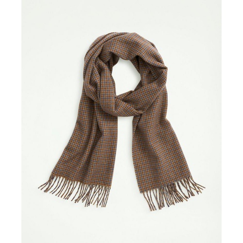 브룩스브라더스 Lambswool Fringed Scarf