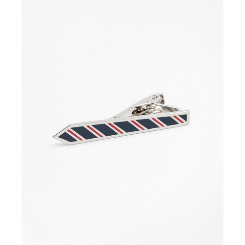 브룩스브라더스 Rep Stripe Tie Bar