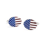 American Flag Cuff Links