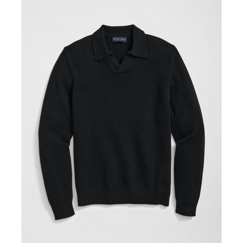 브룩스브라더스 3-Ply Cashmere Jonny Collar Polo Sweater