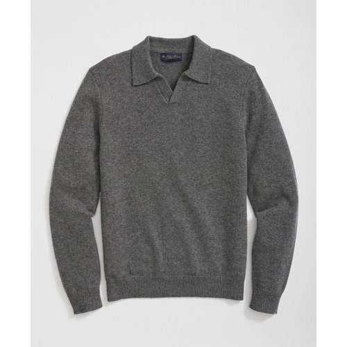 브룩스브라더스 3-Ply Cashmere Jonny Collar Polo Sweater