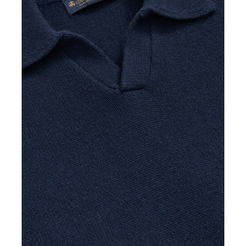 브룩스브라더스 3-Ply Cashmere Jonny Collar Polo Sweater