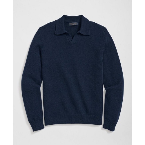 브룩스브라더스 3-Ply Cashmere Jonny Collar Polo Sweater