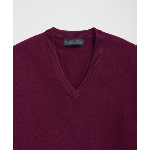 브룩스브라더스 3-Ply Cashmere V-Neck Sweater