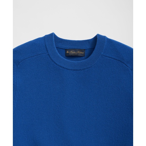 브룩스브라더스 3-Ply Cashmere Crewneck Saddle Shoulder Sweater