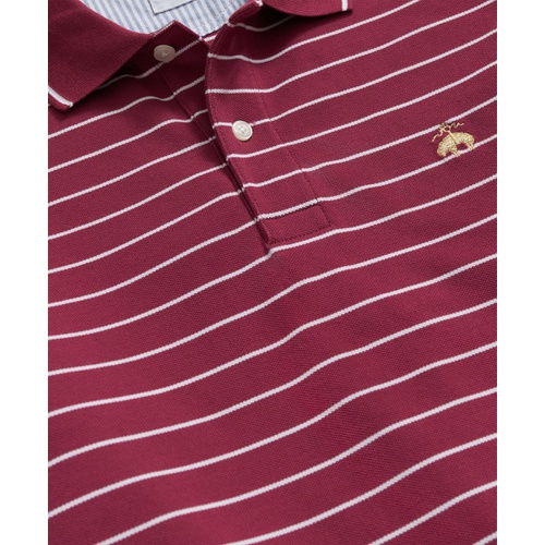 브룩스브라더스 Golden Fleece Thin Striped Supima Polo Shirt