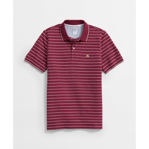 브룩스브라더스 Golden Fleece Thin Striped Supima Polo Shirt