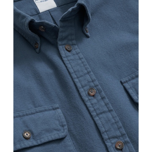 브룩스브라더스 Brushed Cotton Sport Shirt in Flannel