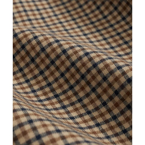 브룩스브라더스 Cotton-Cashmere Sport Shirt in Checked Flannel