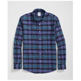 Portuguese Flannel Polo Button Down Collar, Tartan Shirt