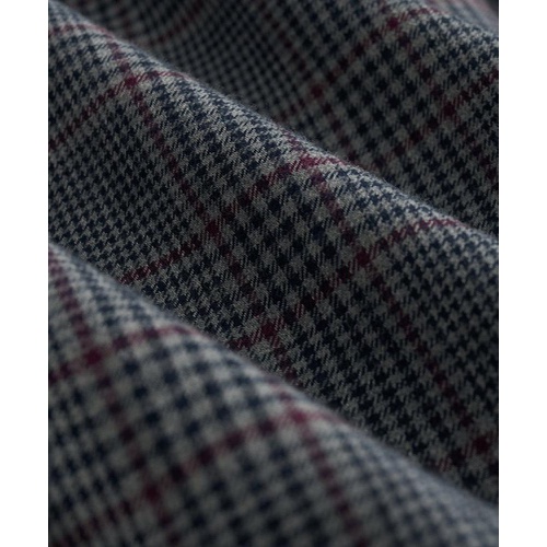 브룩스브라더스 Cotton-Cashmere Sport Shirt in Checked Flannel