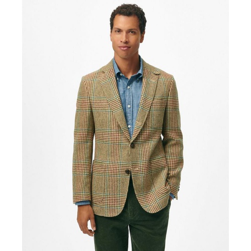 브룩스브라더스 Classic Fit Wool 1818 Sport Coat in Glen Plaid