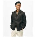 Tailored Shirt Jacket in Wool Flannel