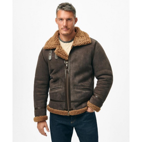 브룩스브라더스 Shearling Flight Jacket