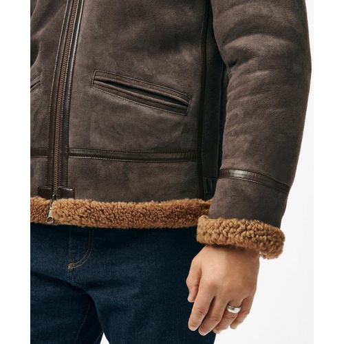 브룩스브라더스 Shearling Flight Jacket