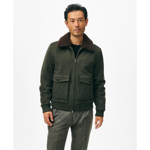 브룩스브라더스 Wool Pilots Jacket