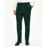 Classic Fit Wool Black Watch Tartan Dress Pants