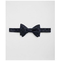 Silk Large-Dot Bow Tie