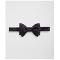 Silk Large-Dot Bow Tie