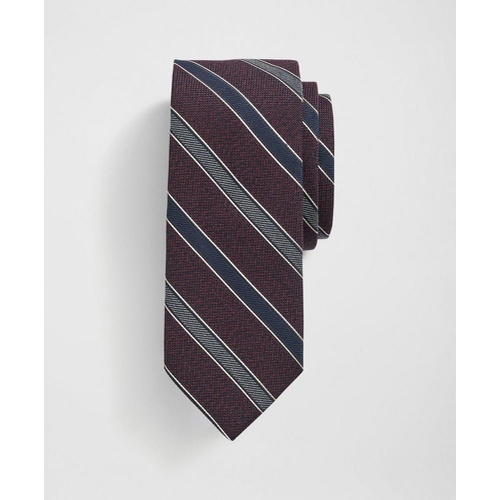 브룩스브라더스 Wool and Silk Alternating Stripe Tie