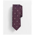 Silk Fox Motif Tie