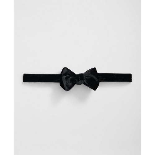 브룩스브라더스 Silk Blend Velvet Bow Tie