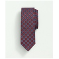 Silk Framed Medallion Dot Tie