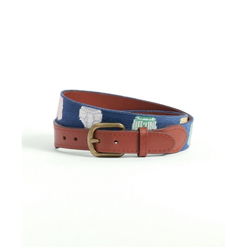 브룩스브라더스 Smathers & Branson Needlepoint Belt