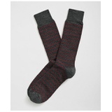 Wool Blend Herringbone Socks