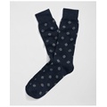 Cotton Blend Foulard Socks