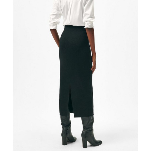 브룩스브라더스 Knit Pencil Skirt in Merino Wool