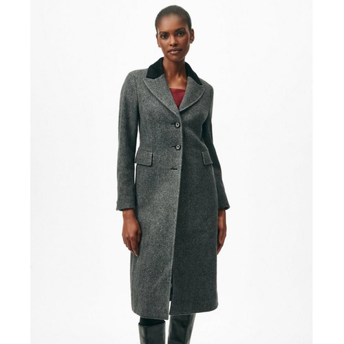 브룩스브라더스 Chesterfield Coat in Wool Blend