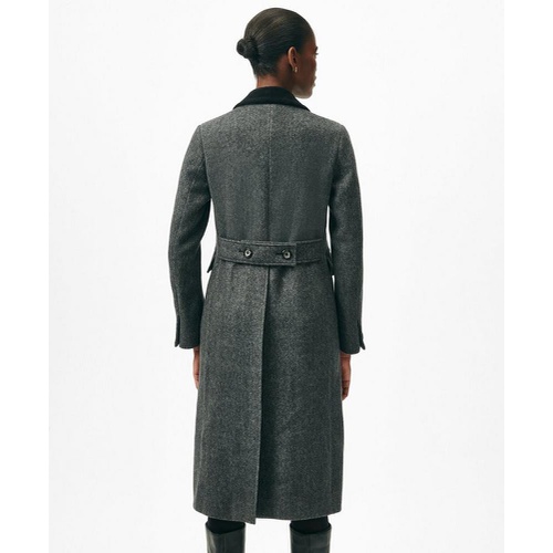 브룩스브라더스 Chesterfield Coat in Wool Blend