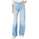 Buffalo David Bitton Addie High-Rise Wide Leg in Creased and Sanded