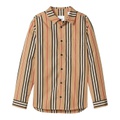 Burberry Kids Fredrick Icon Casual Long Sleeve Shirt (Little Kids/Big Kids)