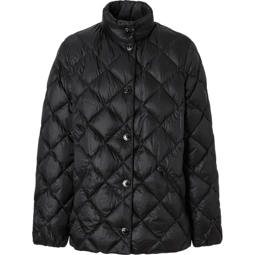 버버리 Burberry Oswestry Quilted Down Jacket_BLACK