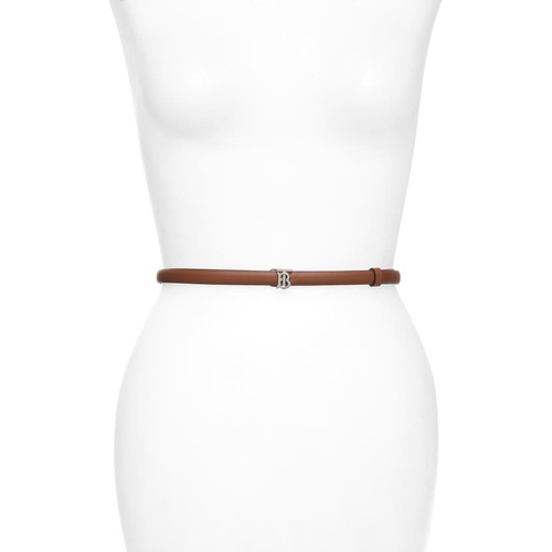 버버리 Burberry Monogram Motif Reversible Leather Belt_MALT BROWN/ BLACK