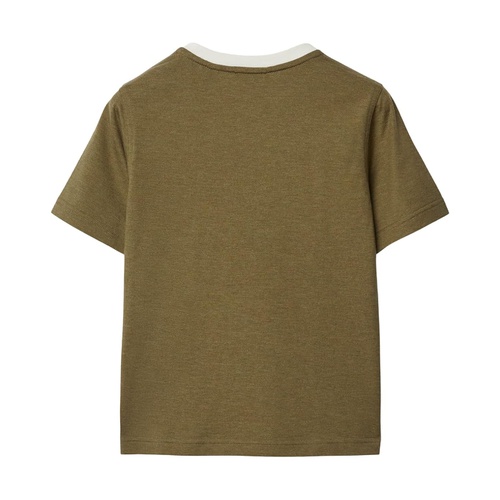 버버리 Burberry Kids Cedar Check Box EKD T-Shirt (Toddler/Little Kid/Big Kid)