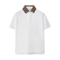 Burberry Kids Johane Check EKD Polo Shirt (Toddler/Little Kid/Big Kid)