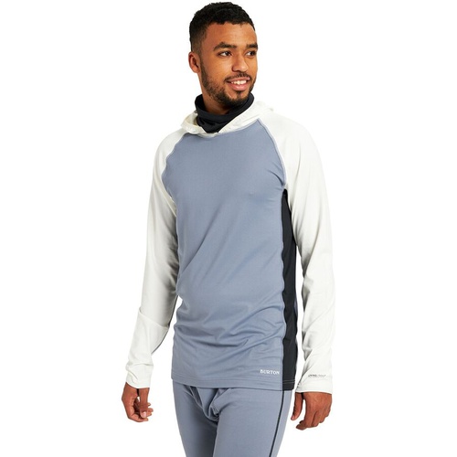  Burton Midweight X Baselayer Long Neck Hooded Top - Men