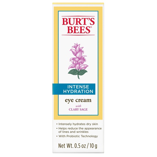 버츠비 Burts Bees Intense Hydration Eye Cream, Moisturizing Eye Treatment, 0.5 Ounces