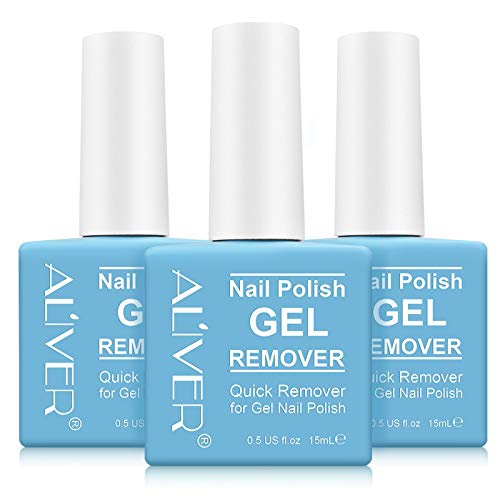  Busgirl (3 PACK) Magic Nail Polish Remover, Professional Remove Gel Nail Polish Within 3-5 Minutes - Quick & Easy - No Need For Foil, Soaking Or Wrapping