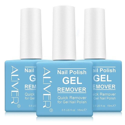  Busgirl (3 PACK) Magic Nail Polish Remover, Professional Remove Gel Nail Polish Within 3-5 Minutes - Quick & Easy - No Need For Foil, Soaking Or Wrapping