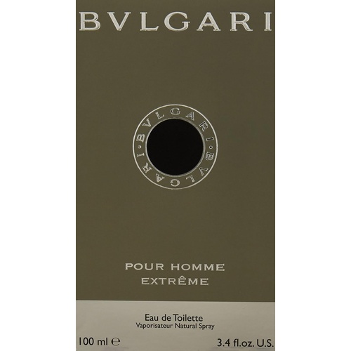  Bvlgari Extreme Pour Homme Eau De Toilette Spray for Men 3.4 Ounce