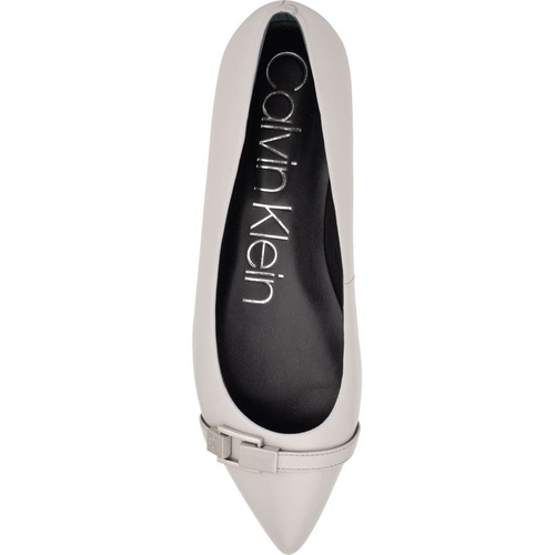  Calvin Klein Angel Pointed Toe Flat_MEDUIM GREY