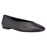 Calvin Klein Anete Flat_BLACK LEATHER