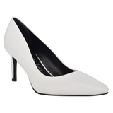 Calvin Klein Callia Pump_WHITE LEATHER